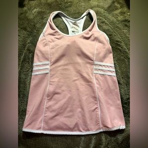 Vintage adidas pink tennis shirt